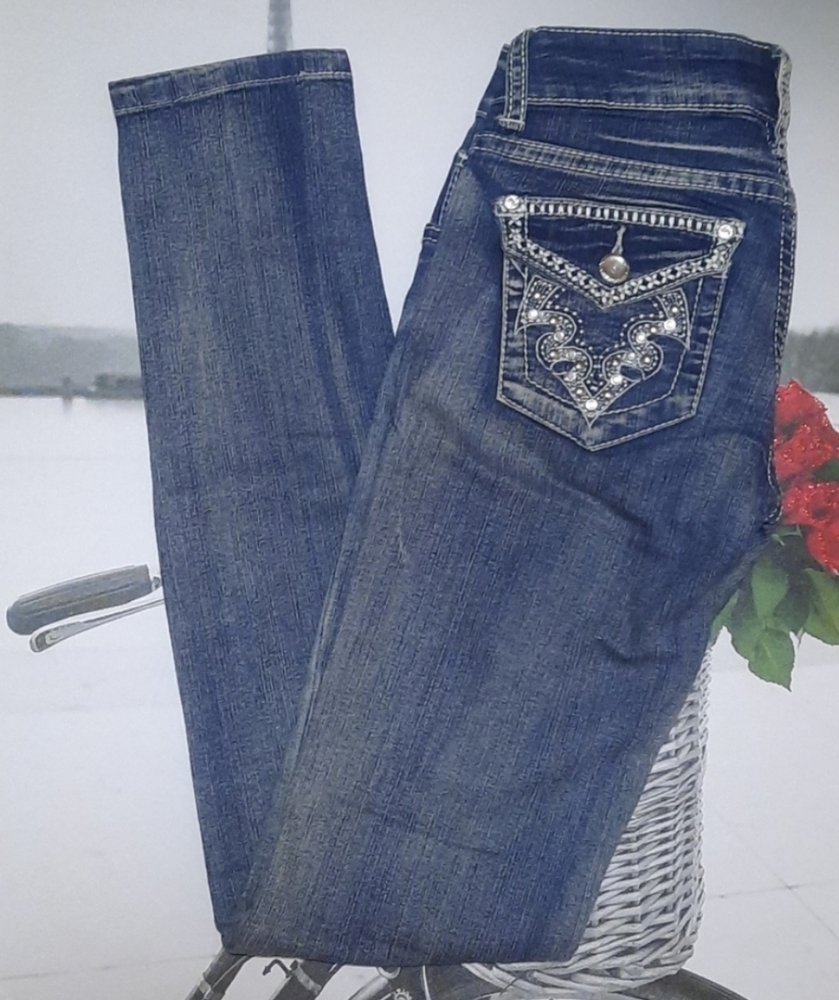 Saza Faded Blue Denim Jeans